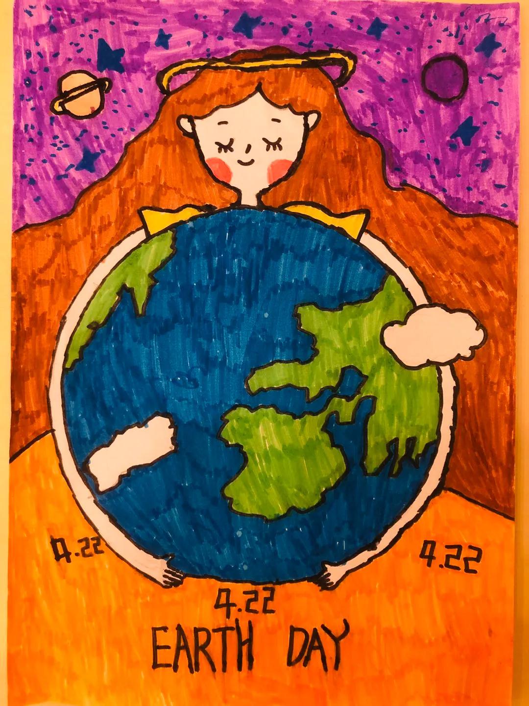 让我们为世界地球日的小小设计者助力吧！(图25)